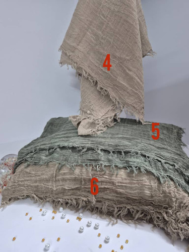 شال کنفی وارداتی دور ریش کبریتی کیفیت درجه یک