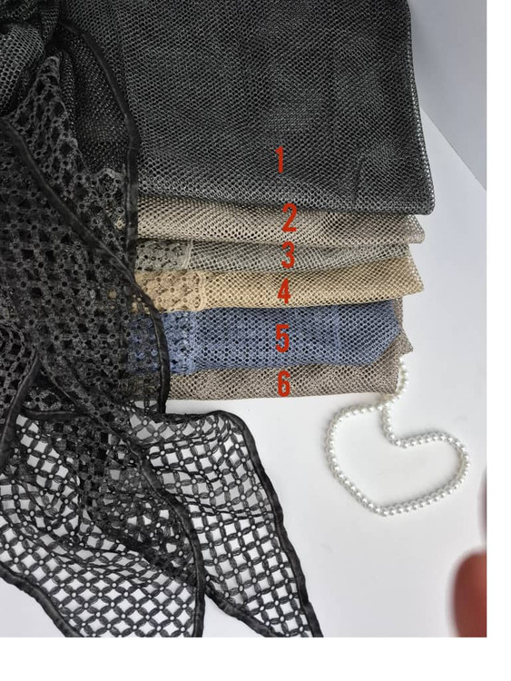 رنگبندیهای جذاب و ترند شال طرح ماهی شاین دار وارداتی