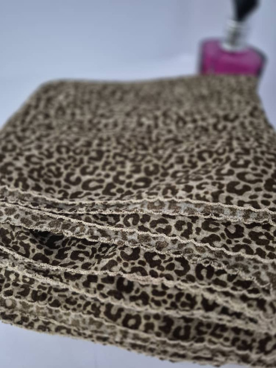 شال پلنگی دندون موشی وارداتی