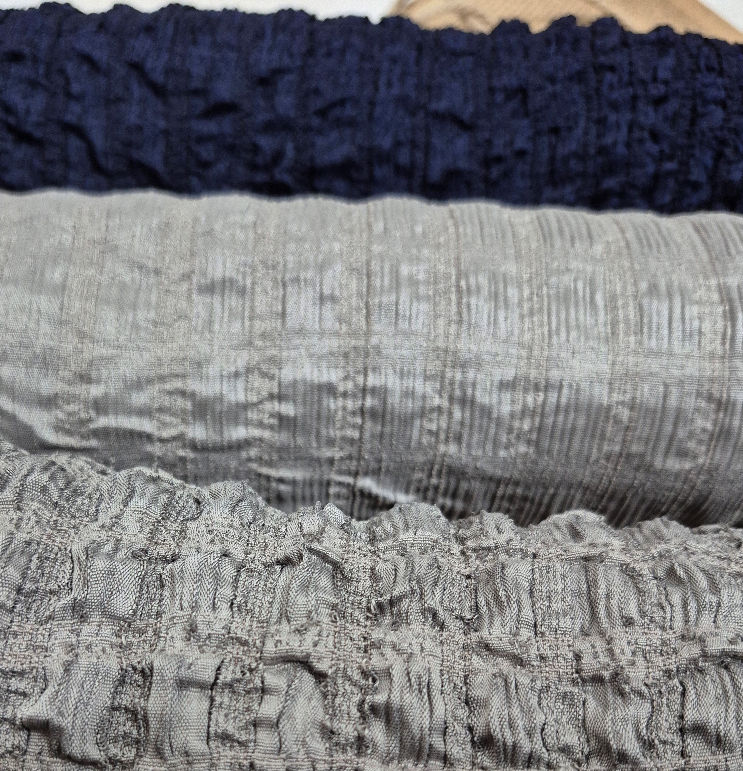 شال پلیسه لبه ریش داخلی با کیفیت