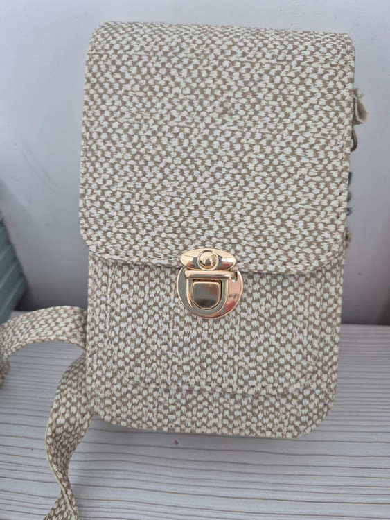 کیف کنفی پاسپورتی درجه یک محصول داخلی رنگ کرم